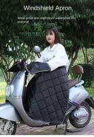 Falda De Motocicleta Impermeable Y Contra Viento Protección De Rodilla Invernal Cálida Velours Grueso Apron Para Motocicleta - details 0