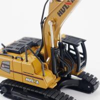 Huina 1811 Camión Excavadora De Aleación De Metal 1:60 Modelo De Coche De Simulación De Vehículo De Maniobras Para Niños Juguetes De Ingeniería - details 3