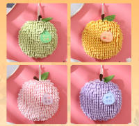 Toalla De Mano De Terciopelo Chenille Forma De Fruta Absorbente Suave Y Shaggy Toalla De Secado Rápido Para Baño Y Cocina Regalo De Navidad - details 1