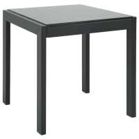 vidaXL Tumbonas con mesa 2 unidades textilene y acero Sillas de Exterior Ideal para jardín, playa, piscina, terraza Tumbona Piscina Tumbonas Playa Tumbonas Jardín Exterior - details 4