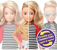 Creatable World Figura Unisex muñeco inclusivo articulado, pelucas rubio platino y accesorios Mattel GGT67 - details 3