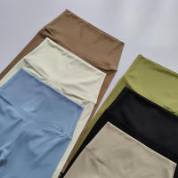 Shorts Deportivos Para Mujer Yoga High Waist Leggings Terciopelo Rápido Secado Ropa De Fitness Ciclismo Gimnasio - details 14