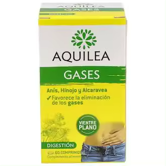 Aquilea Gases Vientre Plano 60 Comprimidos - 1