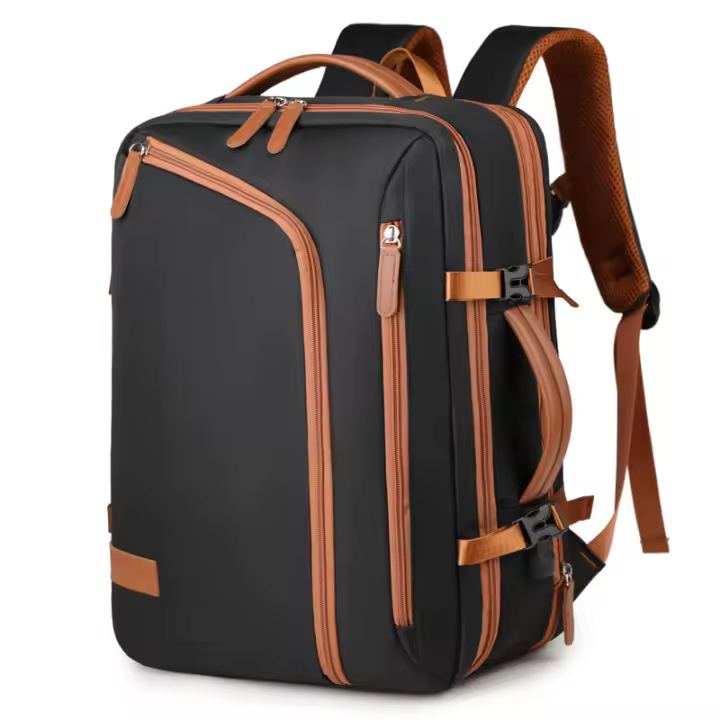 Gran capacidad para hombres y mujeres, ideal para computadora portátil, viajes de negocios, estudiantes, mochila escolar - 1