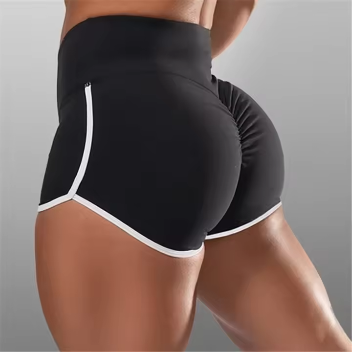 Pantalones Deportivos Para Mujer Briefs De Dormir Ropa Interior Cortos Tights Skinny Pantalones Secado Rápido Casual Fitness Yoga En Negro Gris Rojo Tallas L XL XXL - 1
