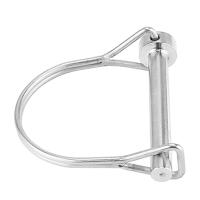 Pino De Acero Inoxidable 316 Para Remolques 1/4 Pulgada 6mm Coupler Shaft Locking Pin Hitch Pto Pin Longitud 50mm Herramientas Náuticas - details 7