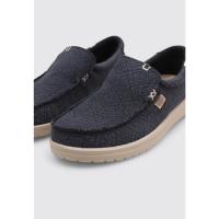 Hey Dude MIKKA JUTE Mocasines Planos Hombre Negro - details 1