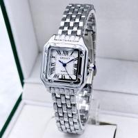 Reloj De Mujer De Lujo Y Moda En Acero Inoxidable Dorado Resistente Al Agua Y Al Choque Con Mostrador Romano De Cuarzo - details 3