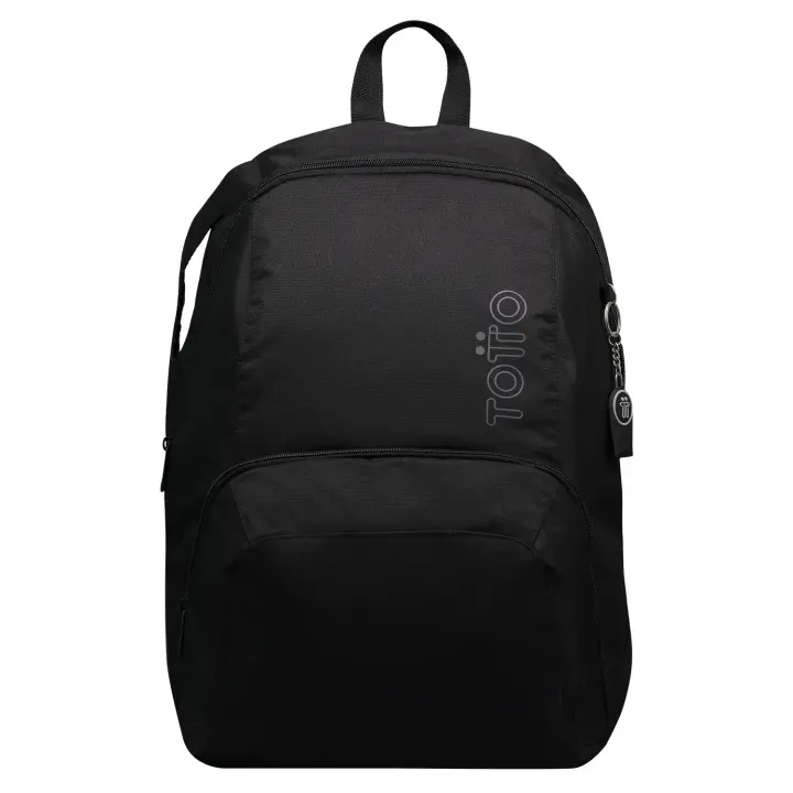 Totto España Mochila Negra Ometto - Colección Sheyma - 20 Litros - 1