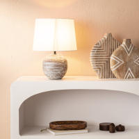 Ledkia Lámpara de Mesa Madera Chandan ILUZZIA - details 1