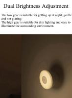 Lámpara Nocturna Inteligente XIAOMI MIJIA 2ra Generación Con Sensor De Movimiento Y Brillo Ajustable Sensor Humano Para Dormitorio - details 3