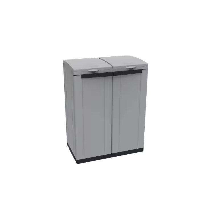 Jobgar Armario Ecoline 2 para Recogida de Residuos - 68x39x89 Cm - 1