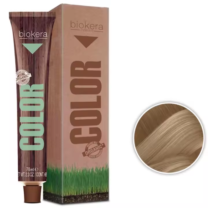 Rubio Claro Irisado 8,13 . Salerm Biokera Tinte Natura Color Orgánico 70 ml ⭐⭐⭐⭐⭐ - 1