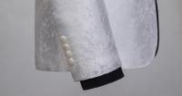 Traje De Boda Para Hombre Estilo Británico Conjunto De Traje De Noche Con Chaleco Y Pantalones Tres Piezas Moda Casual - details 14