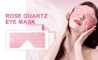 Máscara De Ojos De Jade Y Cuarzo Rosa Para Relajación Y Masaje En Spa Cuidado Belleza Máscara Fría Para Dormir Herramienta De Cuidado De La Piel - details 0