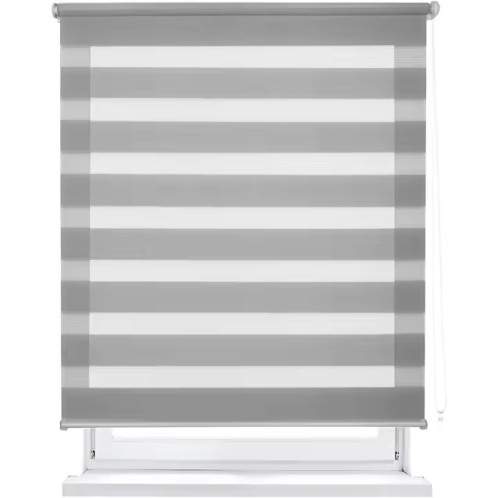 STARLEY-*Estor Enrollable de Doble Capa Noche y Día,  Tejido, Fácil de Instalar  para Ventanas y Puertas, Proteccion Solar, Stores Noche y día - 1