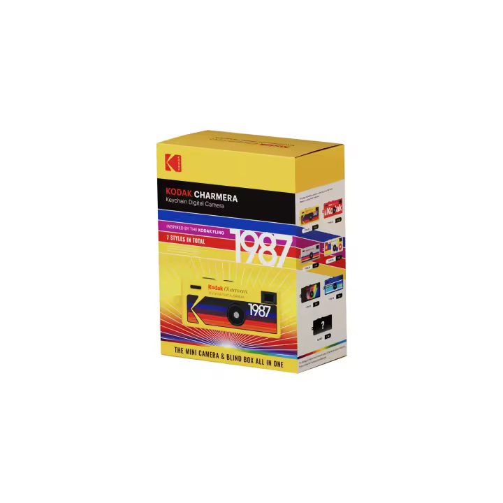 Kodak Charmera Cámara Digital + MicroSD 32GB – Pack Completo – Lista para Usar - 1
