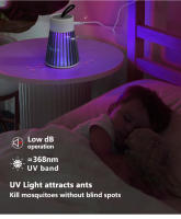 Lampara Portátil USB Para Repeler Mosquitos Y Cazar Insectos Para Dormitorio Y Exterior Atracción De Mosquitos Para Habitación De Niños - details 1