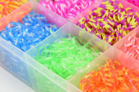 Juego De Hilo De Goma Para Tejer Pulseras DIY Manualidades Para Niñas Set De Loom De Silicona Regalo Creativo Para Niños Y Niñas - details 6
