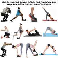 3Pcs/set Bloques De Yoga No Slip Para Ejercicio En La Gimnasio Bloque De Sentadilla Rectangular Ajustable Para Estiramiento De Pies Y Callos - details 7