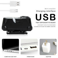 Linterna Frontal LED Mini Portátil XPE+COB Recargable USB Con Batería 18650 Para Camping Pesca Al Aire Libre Luz De Mano - details 4