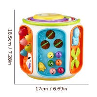 Juguete De Teléfono Para Bebés Con Música Y Luz Educativo Desarrollo Infantil Para Niños De 12 Meses Regalos De Juguete De Plástico ABS No Batería - details 12