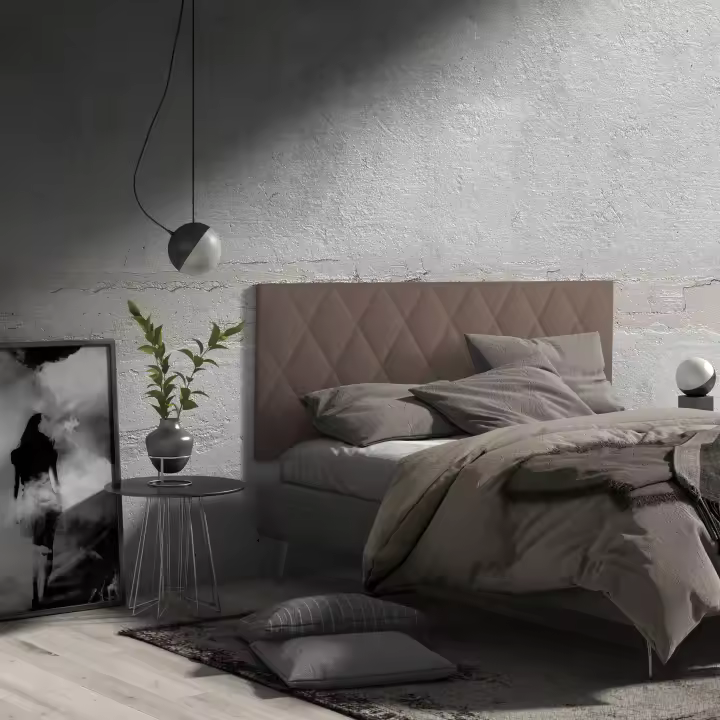 Momma Home Cabecero de Cama en Polipiel MOMMA HOME - Modelo Calor - Diseño Moderno - Varios Colores - Fabricado en España - 1