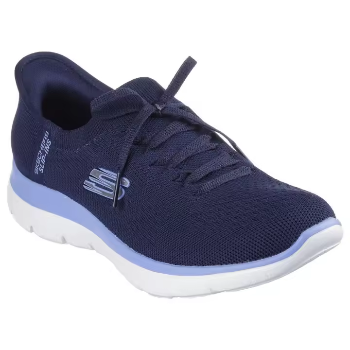 SKECHERS 150263 Zapatillas casual de mujer azul marino slip ins 525 - 1
