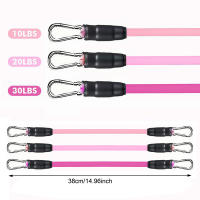 Set De Bandas Elásticas De Resistencia Con Correas Para Tobillo Para Hombres Y Mujeres Equipo De Gimnasio Ejercicio Fitness Yoga Deporte Para Entrenamiento De Piernas Cadera Y Core - details 9
