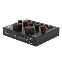 Micrófono Profesional De Condensador Con Tarjeta De Sonido USB Para PC Guitarra Eléctrica Grabación De Estudio Y Transmisión En Vivo - details 1