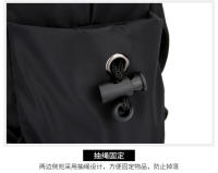 Mochila Mini Para Hombre Negra De Moda Pequeña Bolso De Hombro Escolar Impermeable De Lona Diseñador Deportes Y Viajes 2023 - details 15