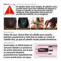 Cortador De Pelo Automático Eléctrico 2 En 1 Control De Borde De Pelo Recargable Por Tipo C Aparato Multifuncional Para El Cuidado Personal - details 9