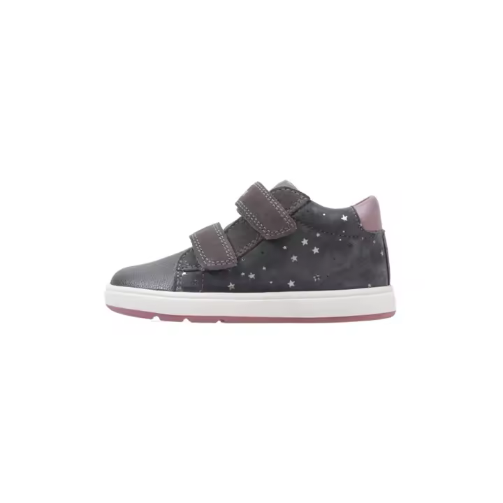 Geox B BIGLIA GIRL C Deportivas Con Velcro Bebé - niña (hasta la talla 30) Gris - 1