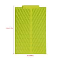 Alfombrilla De Secado De Platos Rectangular Resistente Al Calor Antideslizante Para Cocina Alfombrilla De Drenaje De Silicona Antiadherente Para Vajilla Y Cristalería - details 6