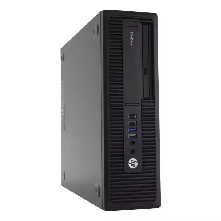 HP EliteDesk 800 G2 Sff, i5-6500, 8GB RAM ,500 Gb Sata/ 256 Gb SSD, DVD-Rw, Windows 10 Pro - 1