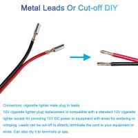 Cable De Extensión Para Encendedor De Coche Timeproof Con Botón De Encendido Y Apagado Correa De Suministro De Energía Universal Accesorios De Coche - details 4