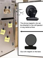 Clips Magnéticos Para Nevera Fuerte Y Sin Arrugas Perfectos Para Listas De Notas Y Exhibición De Fotos - details 1