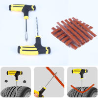 Kit De Reparación De Neumáticos Para Coche Y Motocicleta Herramientas De Vacío Emergencia Para Automóviles Y Vehículos Eléctricos Material De Goma Universal Reparación Rápida - details 4