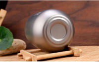 Taza De Café Para Camping Tiartisan De Titanio Ultraligera Doble Pared Para Excursiones Y Pícnics Resistente Al Agua Boilind No Reutilizable - details 6