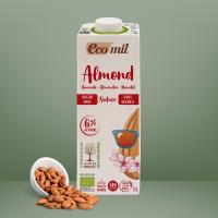 Leche de almendra sin azúcar Bio | Packs de 6 | Sin gluten | 100% Vegetal | ECOMIL - details 0