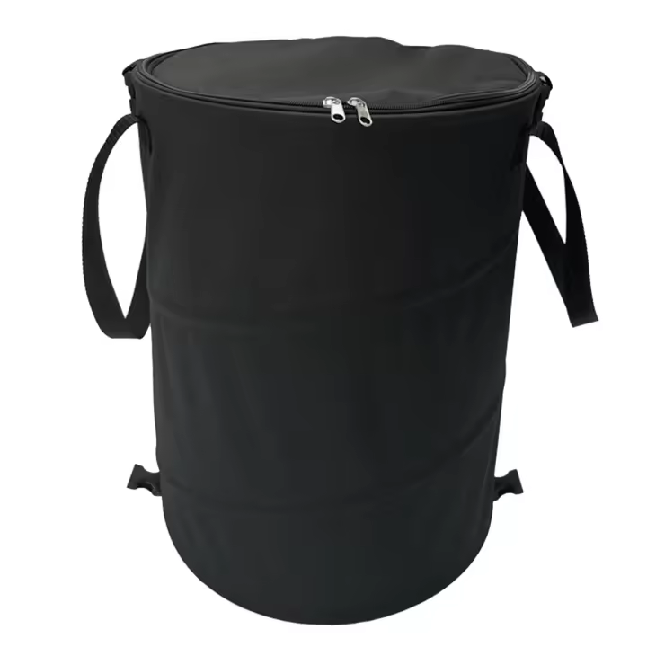 Cubo de Basura para Acampar Plegable Portátil Almacenamiento de Jardín Bolsa Negra Suministros de Camping Producto Normal Fabricado en China - 1