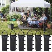 Kit De 4 Bolsas De Arena Para Carpa De Jardín Gazebo Pies De Apoyo Pesas Para Marquee Fiesta Carpa Set Accesorios De Telas - details 0