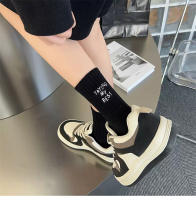 Calcetines De Mujer Estilo Japonés Bordados Con Letras Transpirables Para Primavera Verano Deporte Calcetines Blancos Para Niñas - details 4