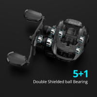 Carrete De Pesca Baitcasting KastKing Brutus Con Sistema De Frenado Magnético 7.2:1 Ratio De Engranajes 5+1 Rodamientos Balísticos 8KG Frenado Máximo - details 8