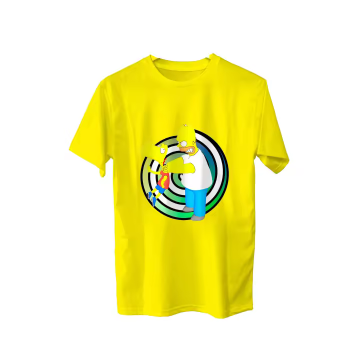 Camiseta Los Simpson. Simpsons. Homer. Bart. Lisa. Marge. Maggie. Abraham. Taberna de Moe. Barney. Lenny. Carl. Milhouse. Nelson. Varios colores. Todas las tallas. - 1