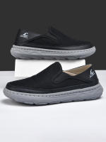 Zapatillas De Primavera Para Hombre Transpirables Casuales Ligeros Con Cordones Mocasines Elásticos Para Exterior Caminar - details 7