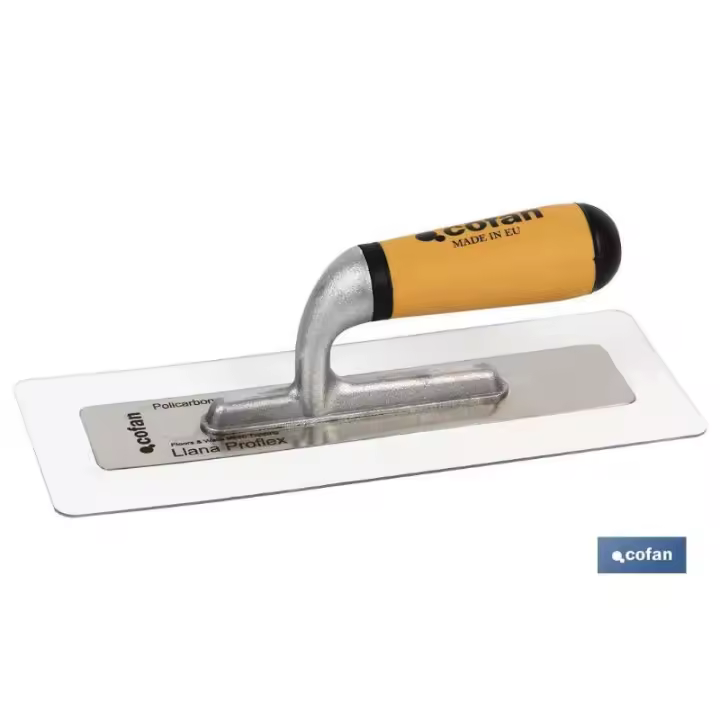 Llana proflex policarbonato acero inox + aluminio mango bi-componente 280x115x1,5 - 1