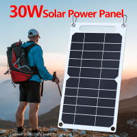 Panel Solar Portátil 30W Con Salida USB-C 5V Carga Rápida Y Segura Para Baterías Y Teléfonos Uso Exterior Camping Hogar - details 0