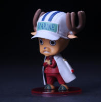 Figura De Acción Anime One Piece 11cm Tony Tony Chopper Luffy Zoro Buggy Sabo Regalo Para Coleccionistas PVC Unisex Adultos - details 7