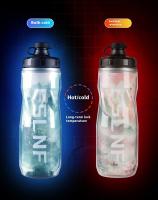 Botella De Agua Para Bicicleta ENLISF 610ml Deporte Squeeze Doble Capa Fría Para Exterior Fitness Bebida Ciclismo - details 5